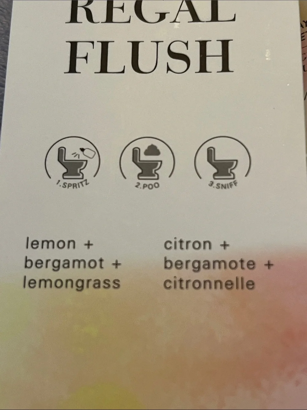Original Citrus Toilet Spray – Pink